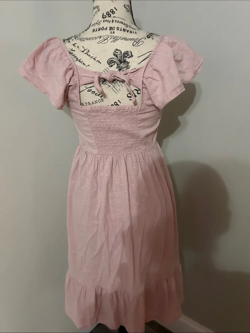 Old Navy Pink Smocked Top